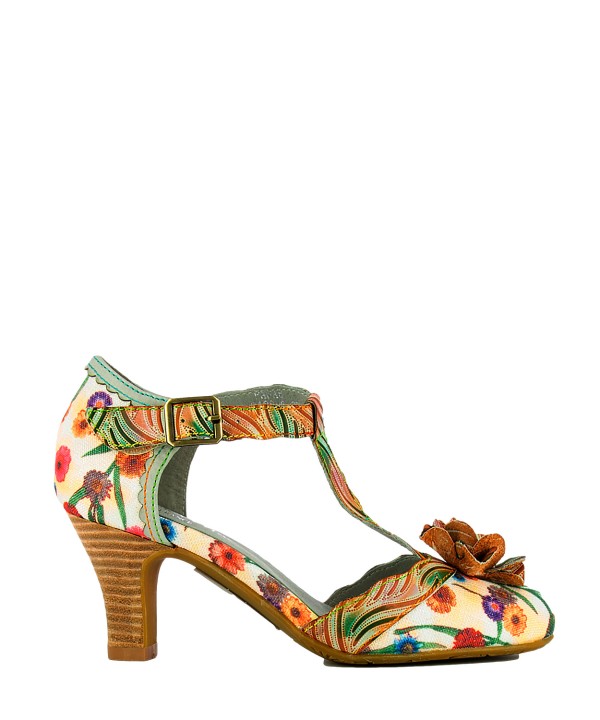 Tacones LAURA VITA HICPIO 05 Color Blanco | Calzados Savina