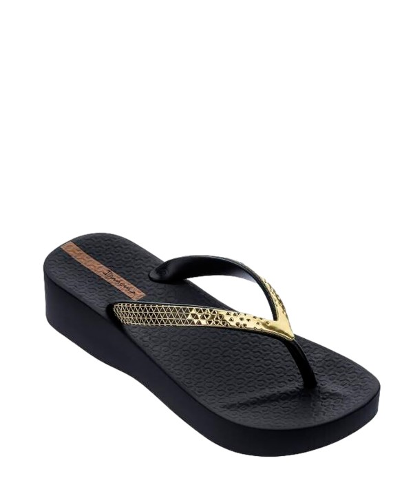 Chanclas IPANEMA 82872-20576 Mesh VI Plat Fem Color Negro | Calzados Savina