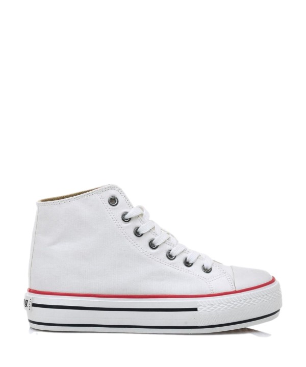 Sabatilles Urban MUSTANG 69458-I222 Canvas Color Blanc | Calzados Savina