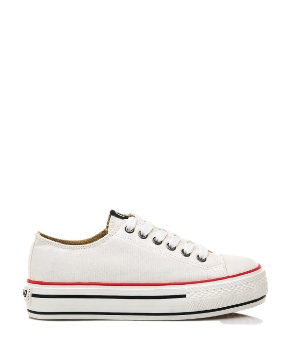 Sabatilles Urban MUSTANG 69423-I222 Canvas Color Blanc | Calzados Savina