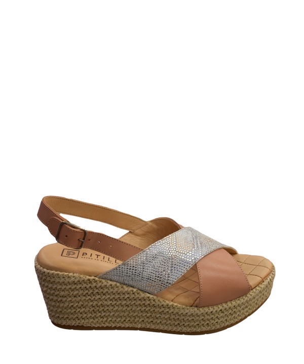Sandalias PITILLOS 6815 Color Nude | Calzados Savina