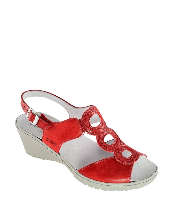 Sandàlies SUAVE 3303-7528 Color Vermell | Calzados Savina