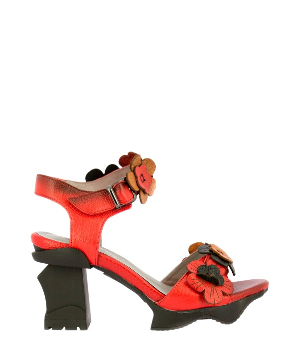 Sandàlies LAURA VITA ARCMANCEO 03 Color Vermell | Calzados Savina