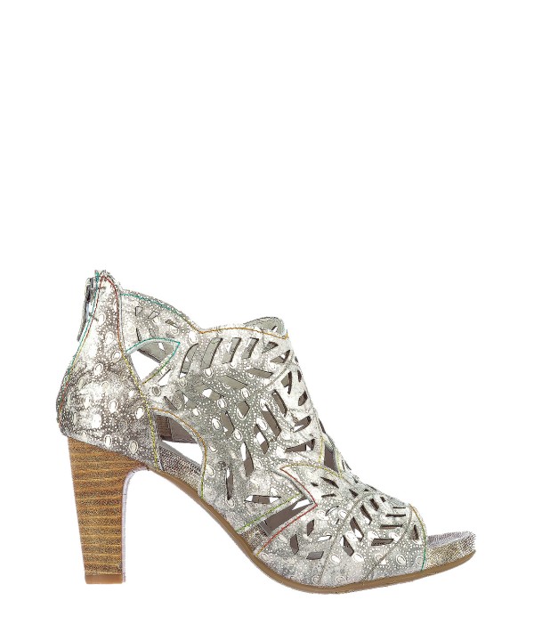 Sandalias LAURA VITA ALCBANEO 491 Color Beige | Calzados Savina