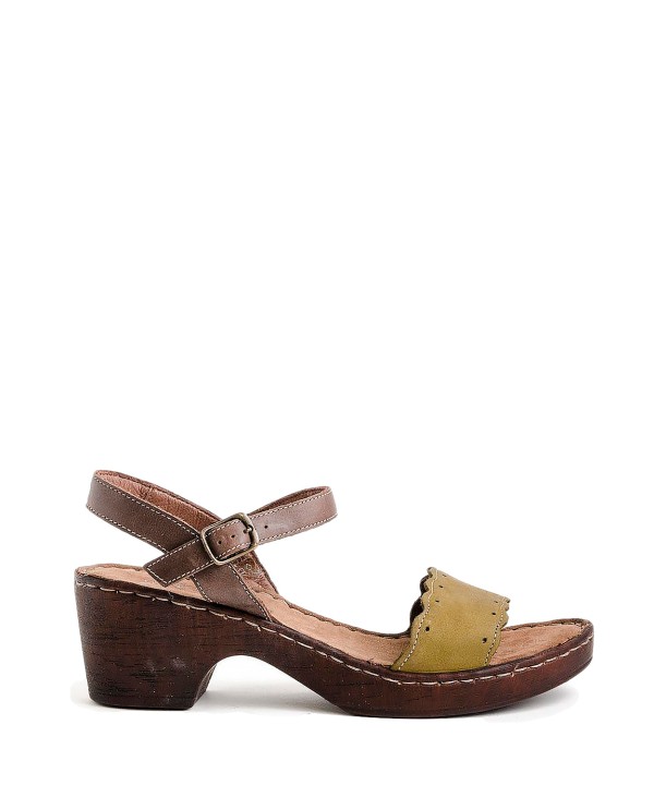 Sandàlies WALK&FLY 42361 Color Kaki | Calzados Savina