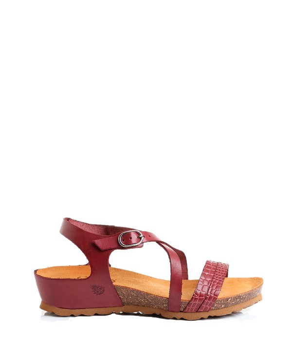 Sandalias YOKONO MONACO 115 Color Burdeos | Calzados Savina