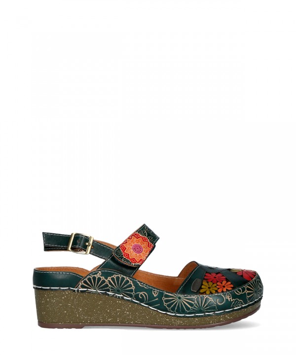 Sandalias LAURA VITA FACSCINEO 07 Color Jeans | Calzados Savina