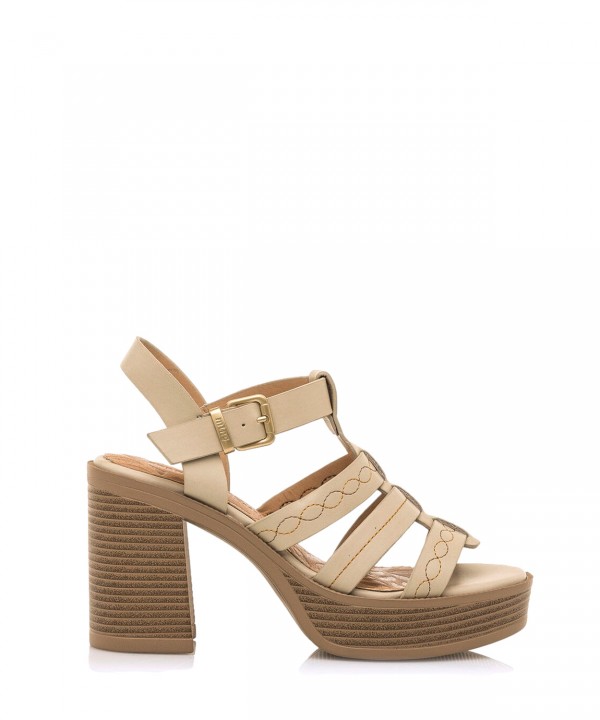Sandalias MUSTANG 53384-C54279 Color Crema | Calzados Savina