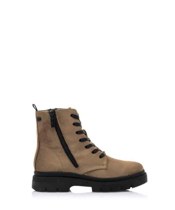Botins MUSTANG 51940 Estil Militar Color Taupe | Calzados Savina